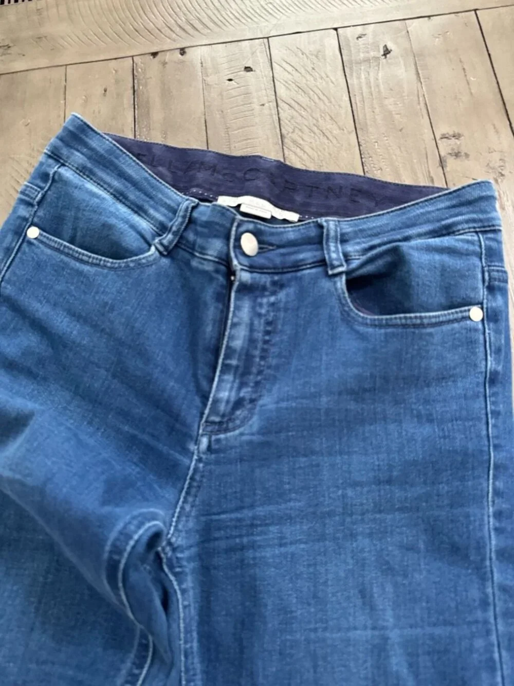 Stella McCartney High Rise Flared Jeans Size 27